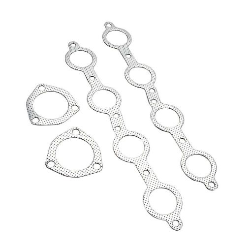 Stainless Steel Shorty Headers For Chevy LS1 LS2 LS3 LS6 LS7 Chevelle Camaro, US $152.39, image 6