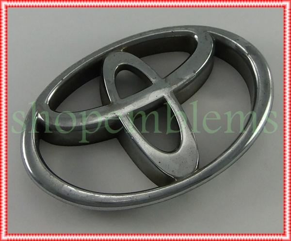 Toyota camry grille emblem trim 92 93 94 silver logo nameplate badge symbol le