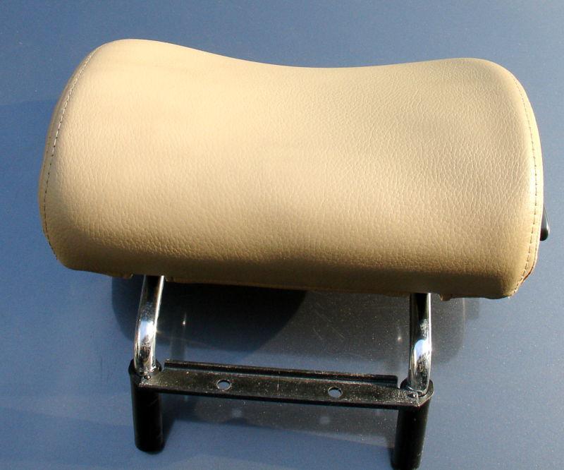 99 00 01 02 03 04 05 06 07 saab 9.5 rear  seat  head rest "tan"