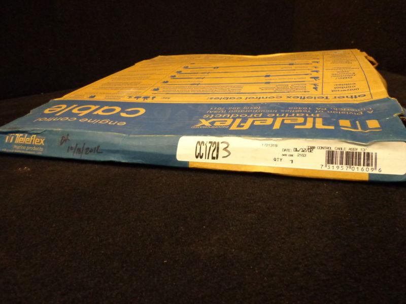TELEFLEX 3300 THROTTLE CABLE #CC17213 #CC230213 - 13 FOOT OUTBOARD MARINE CABLE, US $39.98, image 3