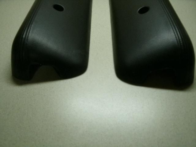 Ford Mustang 1968 Pair Deluxe Armrest Pads Black - New Repo - Nice, US $101.99, image 4