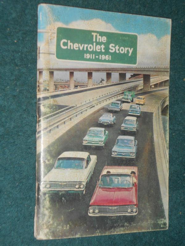 1961 chevrolet story /  book / manual / original car and truck