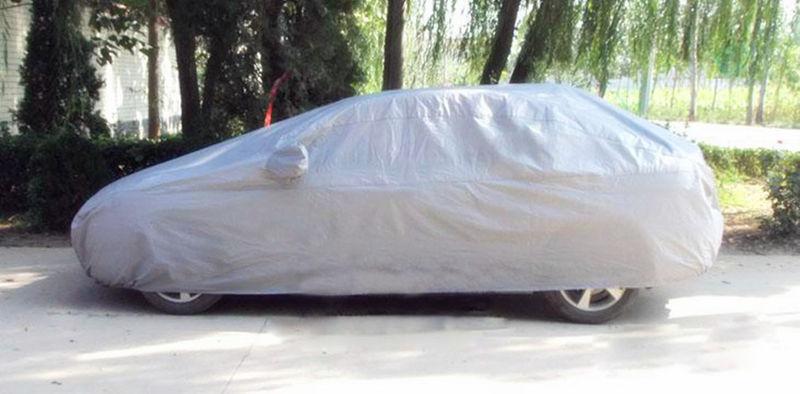Anti UV RAIN SNOW RESISTANT WATERPROOF OUTDOOR FULL CAR COVER Universal sewing , US $31.99, image 2