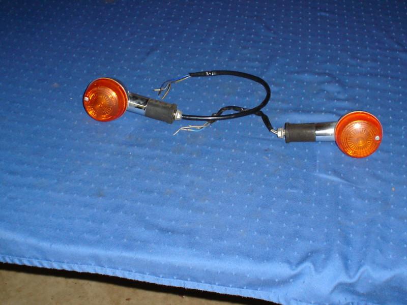 Kawasaki 1993 vulcan motorcycle 500cc engine blinker light set amber works nr 