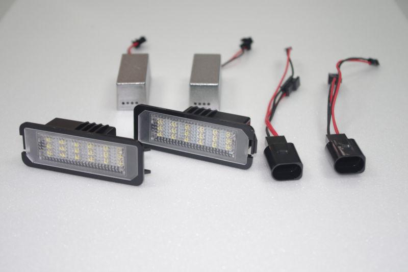 Buy LED License Number Plate Lamp Lights for VolksWagen Golf 5 GTI Golf