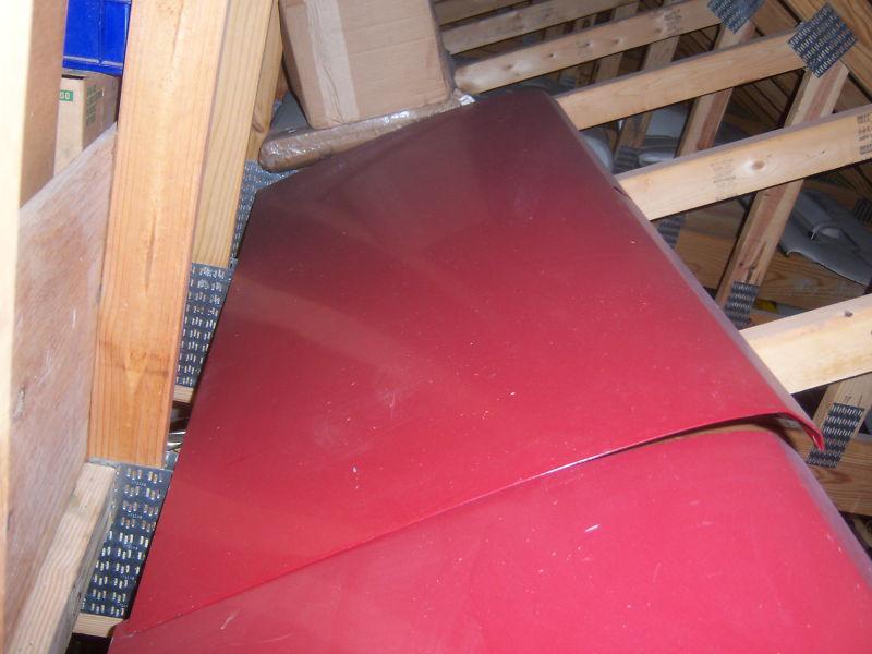 1965 1966 Ford Mustang used excelent red trunk lid, US $200.00, image 3
