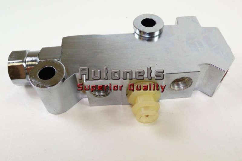 Gm car truck 5 1/2" proportioning valve disc/drum chrome universal fit