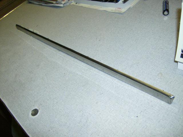 1957 57 chevy bel air 4 door hdtp rear door panel molding