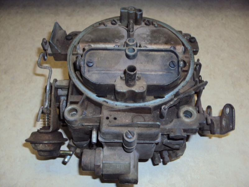 Corvette chevelle camaro nova carburetor