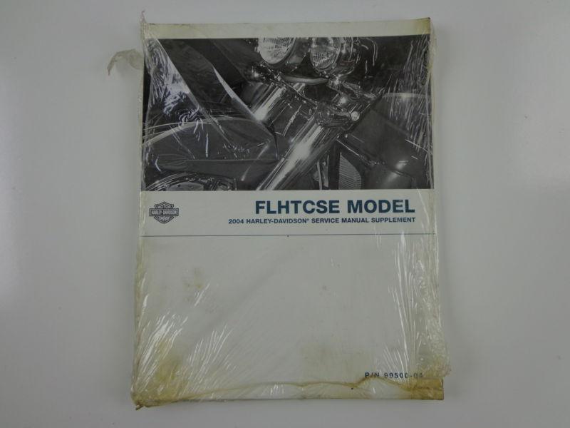 Harley davidson 2004 flhtcse model service manual supplement 99500-04