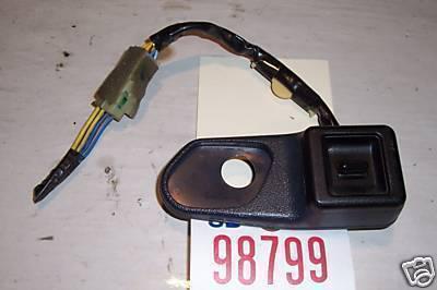 Honda 89 accord window switch left/rear w/trim 1989