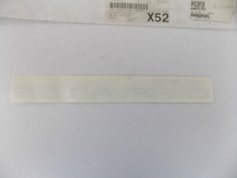 NOS MOPAR 0HS39PD8 1994-2000 DODGE GRAND CARAVAN SE VAN NAMEPLATE LIFTGATE , US $25.95, image 4