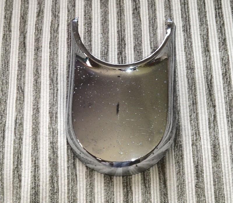 55 56 chevy chevrolet chrome lower steering column cover belair nomad