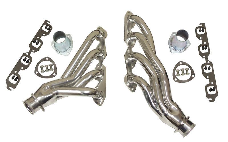 Bbc camaro chevelle ceramic coated shorty headers steel chevy 396 402 427 454 