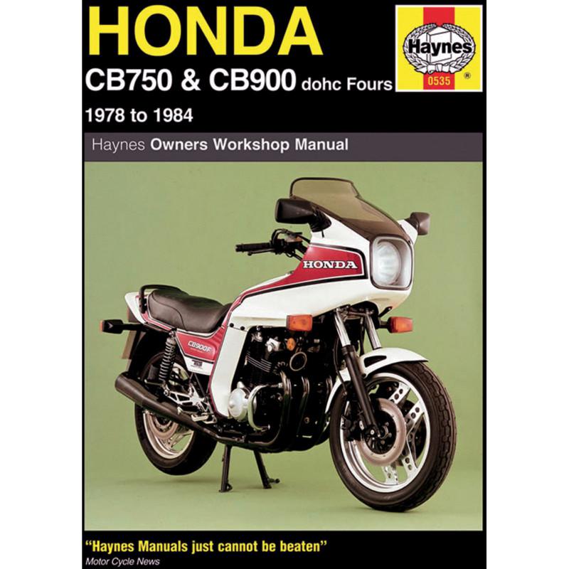 Haynes 535 repair service manual honda cb750/900f/k/sc 1979-1983