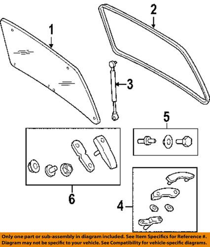 Ford oem yl8z78420a69ba lift gate-hinge