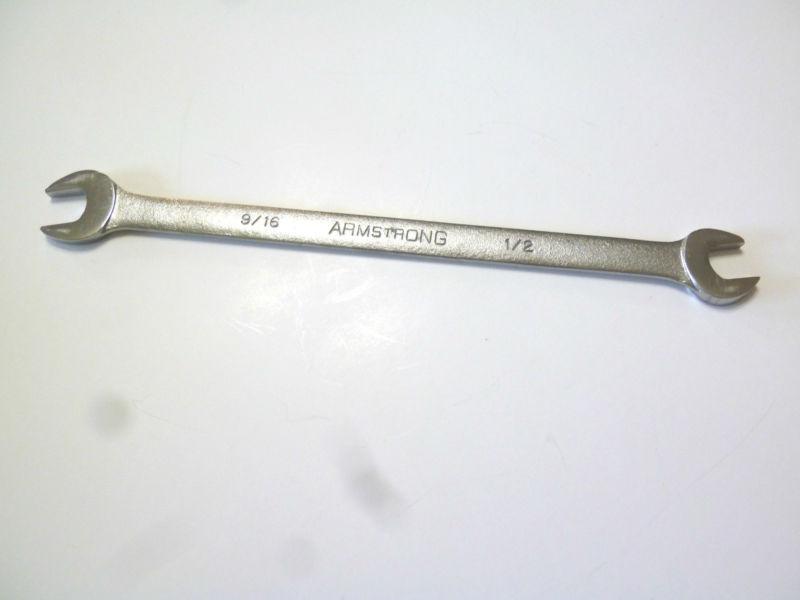 ARMSTRONG OPEN END TAPPET THIN WRENCH 1/2-9/16 NO 27-667 10
