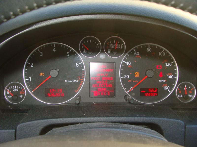 Buy 2002 Audi A6 Avant 3.0L C5 Instrument Cluster 122k in Denver