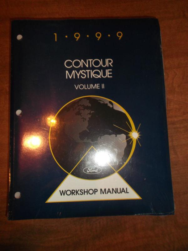 1999 ford contour mercury mystique service repair shop manual #2 electrical body