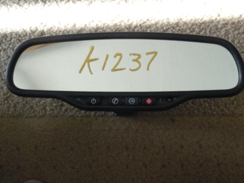 2003 2004 2005 cadillac sts auto dimming rear view mirror with onstar  