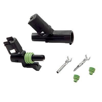 Accel 74811 electric connector weatherproof 1-pin plastic black each