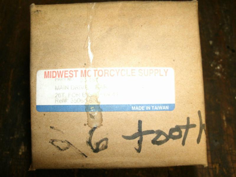 Buy Harley Davidson Main drive Gear 26 Tooth, Big Twin 194173, 35065