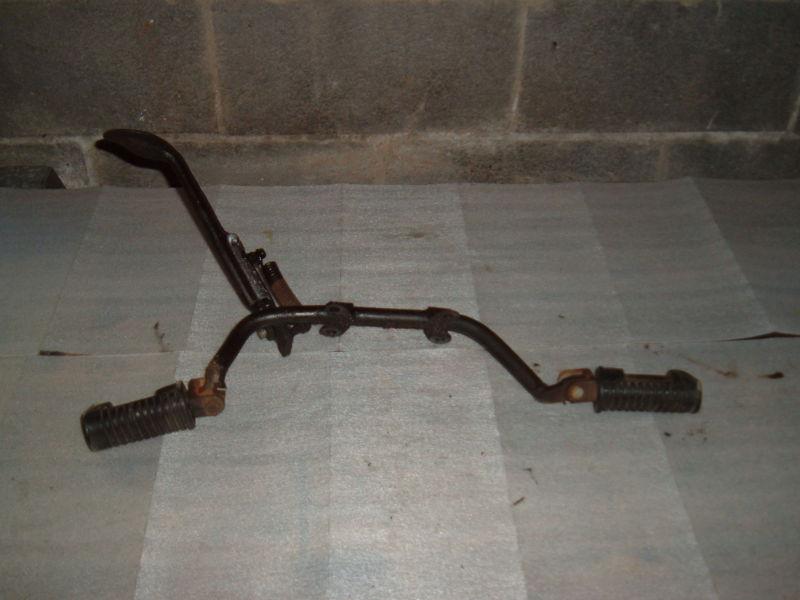 1971 honda ct trail 90 foot pegs and side stand