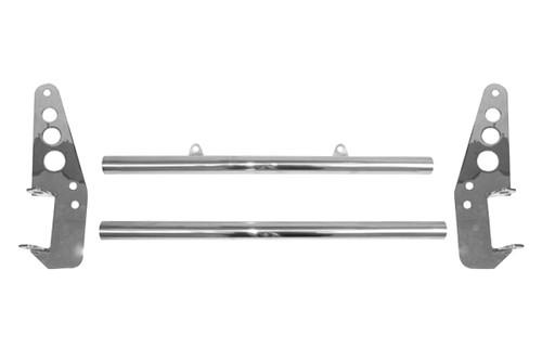 Rugged ridge 11143.01 - 87-95 jeep wrangler stainless steel bumper guard