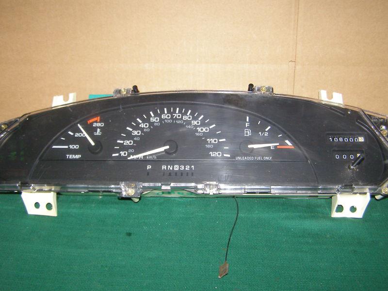 1996 oldsmobile eighty eight speedometer cluster 107k