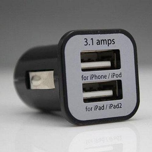 Usams compact high output dual usb car charger with 3.1a free shipping