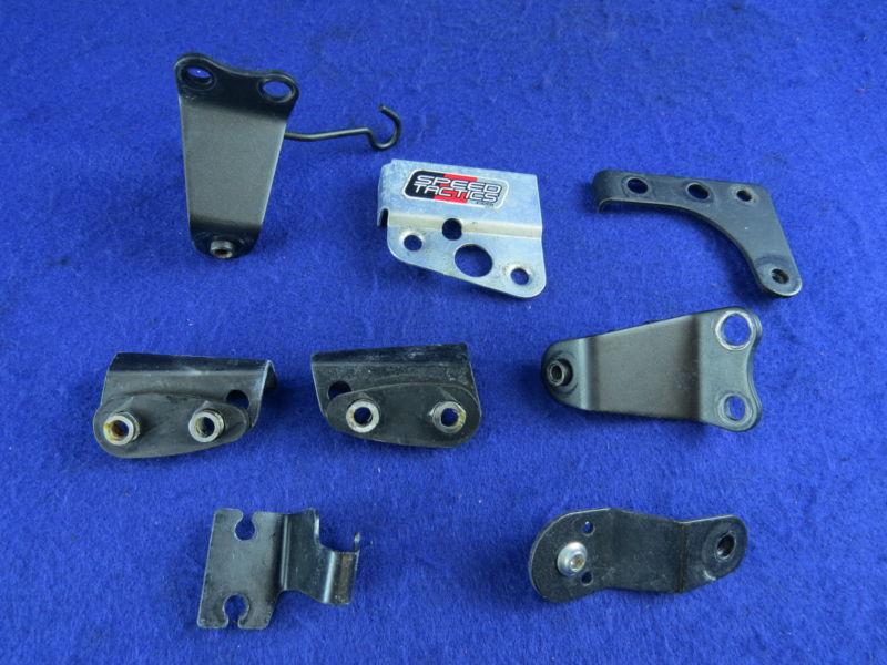 10 kawasaki ninja ex 250 bracket kit ex250 #104 brace guide holder metal