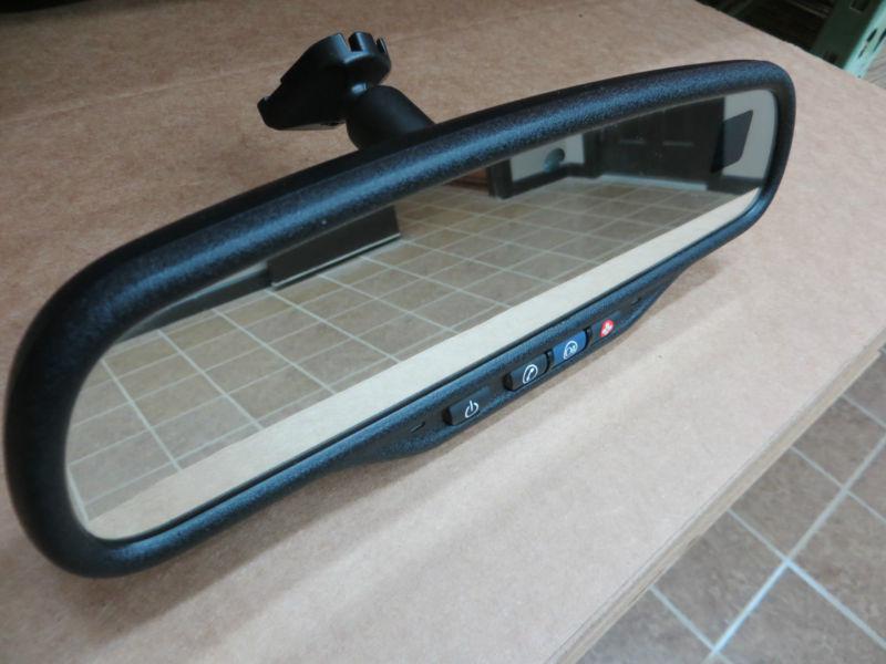 08 sierra yukon denali gmc rear view mirror onstar compass