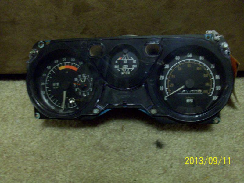 1979 trans am gage cluster, tach, speedometer, pontiac firebird  referbished
