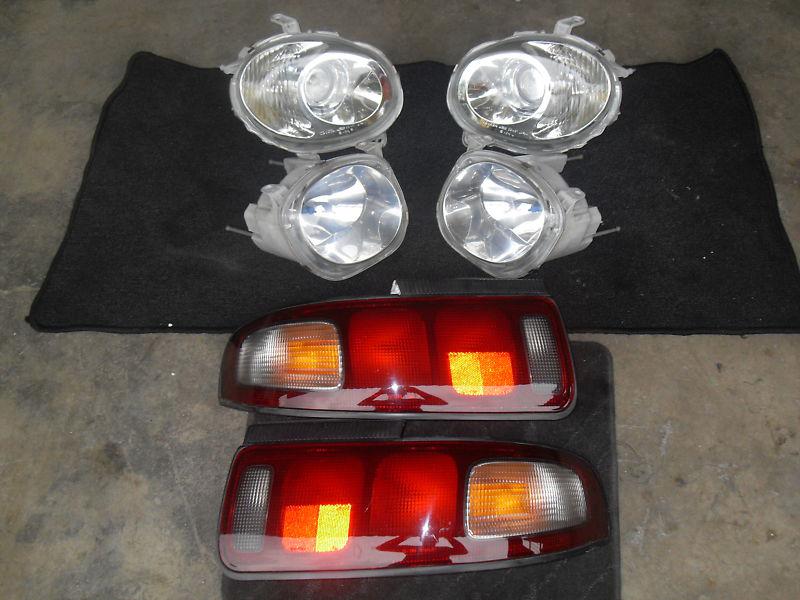Jdm toyota celica st205 st202 kouki headlights and taillights set
