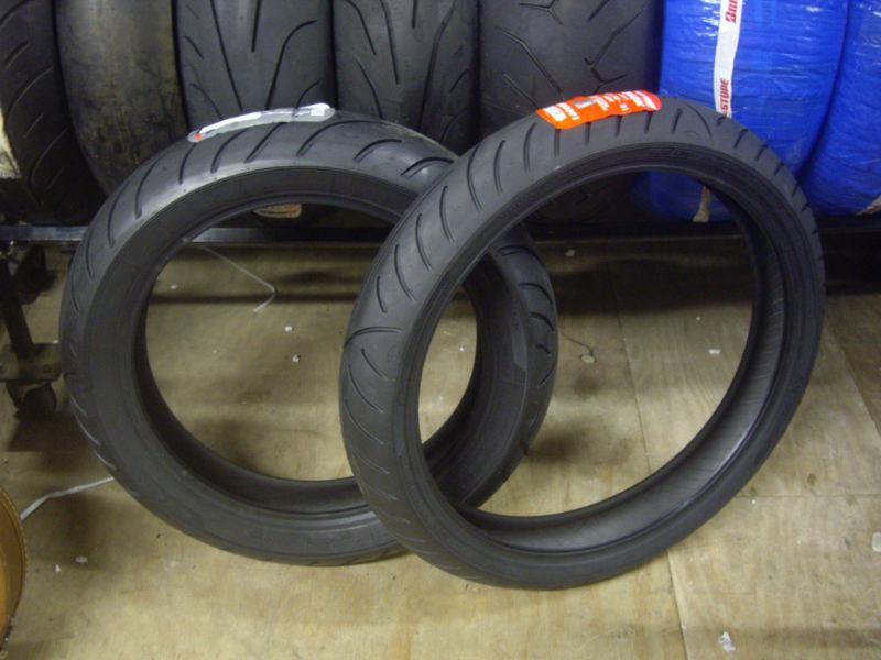   a  pair of avon venom tires 200/50-15 & 150/80-16