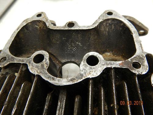 TRIUMPH CYLINDER HEAD PRE UNIT 650 MOTORCYCLE ENGINE -62 ALUMINUM BONNEVILLE, US $99.99, image 4