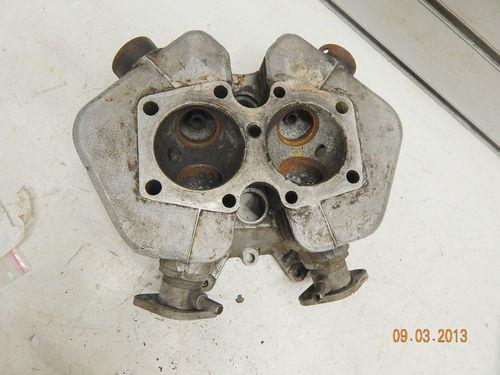 TRIUMPH CYLINDER HEAD PRE UNIT 650 MOTORCYCLE ENGINE -62 ALUMINUM BONNEVILLE, US $99.99, image 9