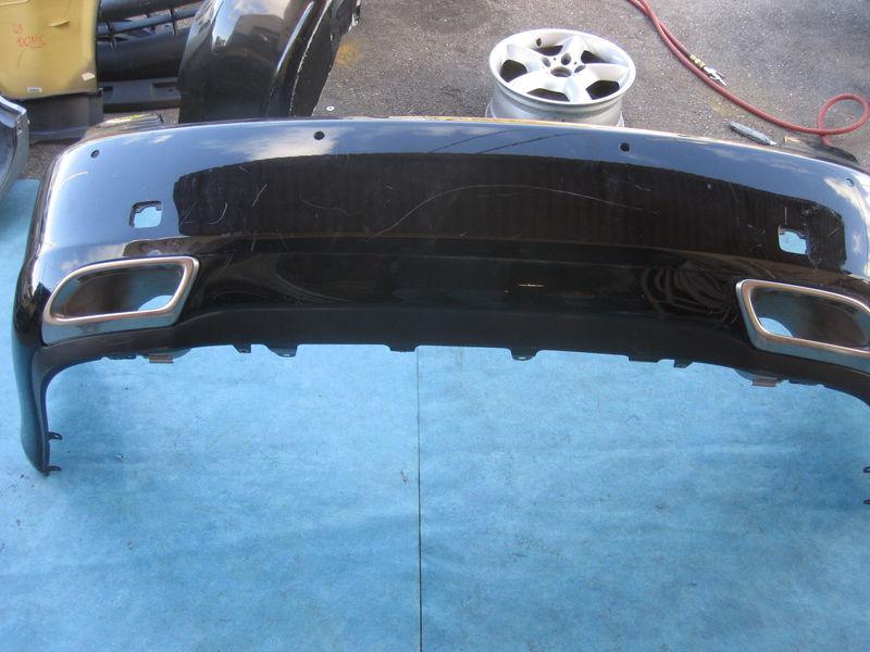 Lexus ls600 08 09 10 rear bumper cover black oem