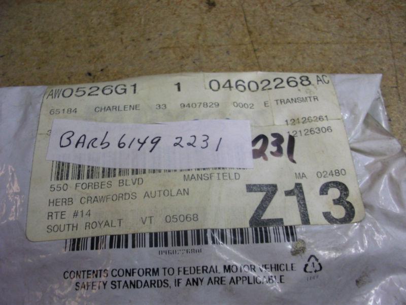 NEW MOPAR KEYLESS ENTRY OEM 4602268AC, US $55.00, image 3