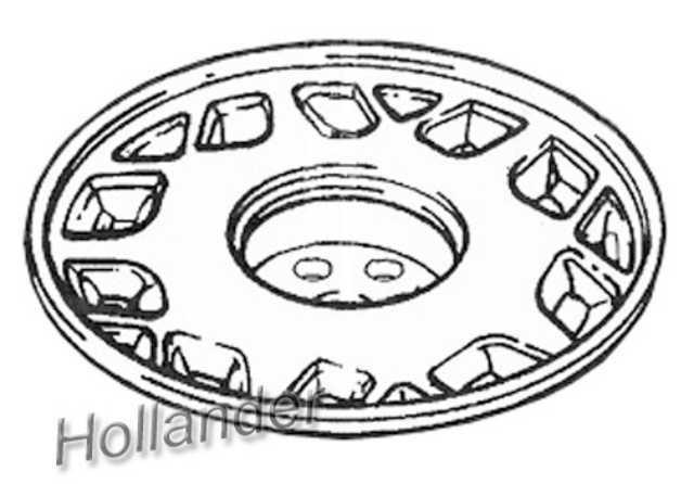 98 99 DEVILLE WHEEL 16X7-1/2 ALUM OPT N99 855888, US $155.00, image 4