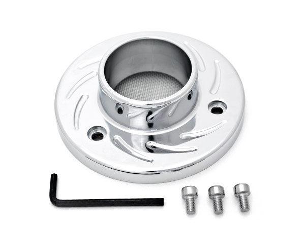 Honda txr450r atv exhaust tip muffler power outlet polished chrome (all years)