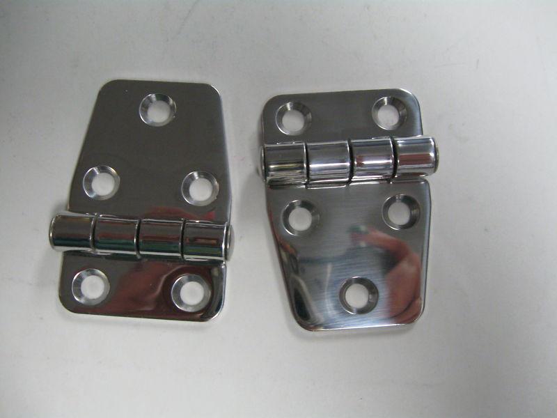 Buy Marine Boat SHORT SIDE DOOR HINGES Stainless Steel 2015101 in