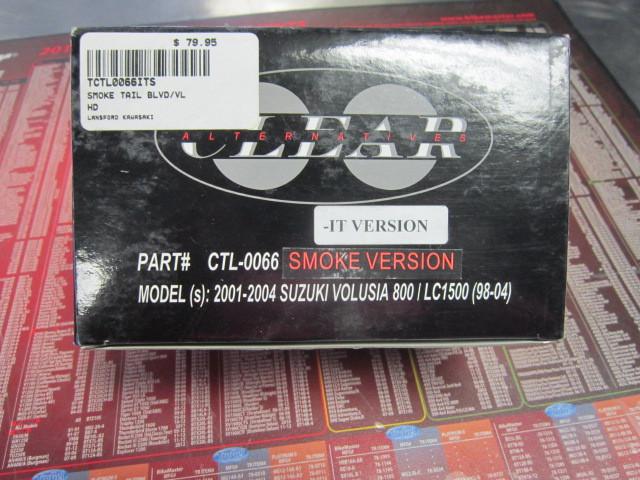 Clear alternatives smoke taillight