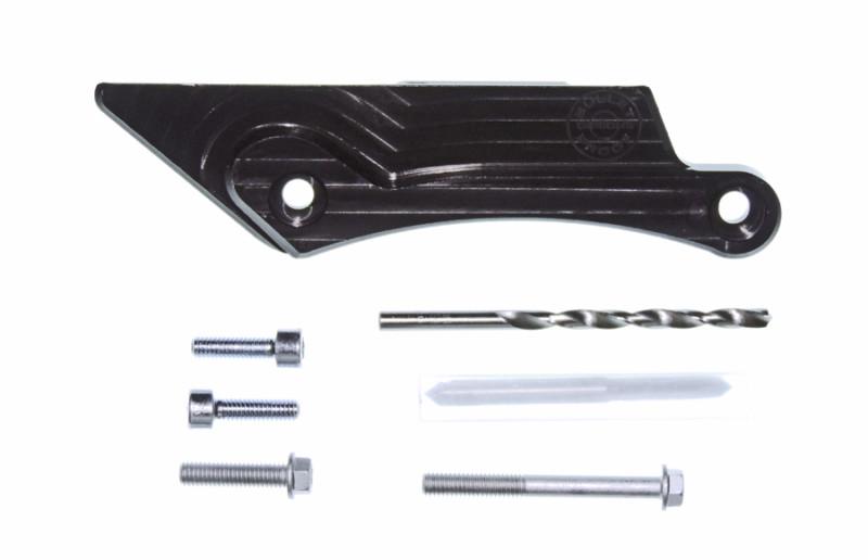 Bullet proof designs swingarm chain guard protector -  black  _ktm-2013xcsw-blk