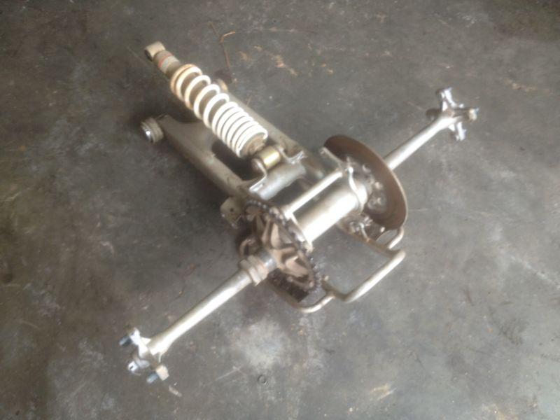 Buy 01 YAMAHA BLASTER 200 REAR SWINGARM SWING ARM CARRIER AXLE HUBS