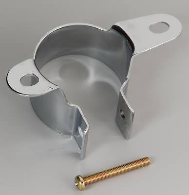 Trans-dapt coil bracket steel chrome canister-style gm-style vertical mount