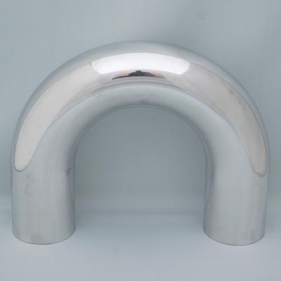 Vibrant 2869 aluminum tubing 3" od 180 degree u-bend