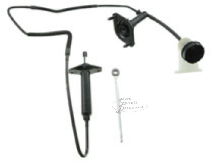 Clutch master & slave cylinder assembly, 4wd