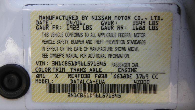 04 05 06 NISSAN SENTRA ENGINE ECM 255929, US $75.00, image 4