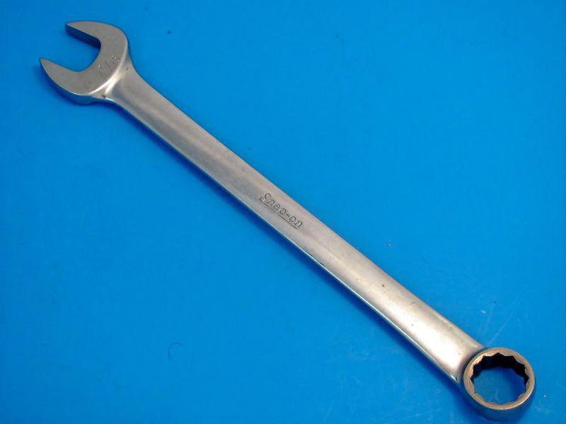 Snap-on box end wrench 13/16" & 3/4" chrome  usa eox-26 standard length 12 point